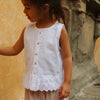 Konges Slojd Evelina Top Bright White