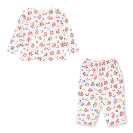 Konges Slojd GIO BOW PYJAMA SET BELLA ROSITA