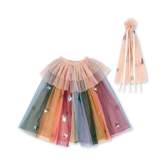 Konges Slojd GLITTER RAINBOW COSTUME