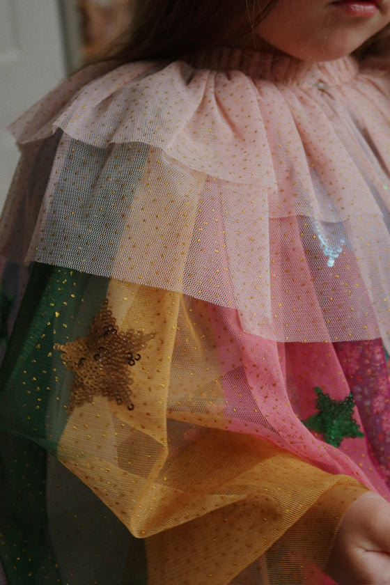 Konges Slojd GLITTER RAINBOW COSTUME