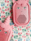 Konges Slojd GLITTER UNICORN WALKIE TALKIE SPARKLING PINK