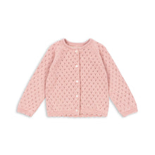  Konges Slojd HANNAH CARDIGAN MELLOW ROSE