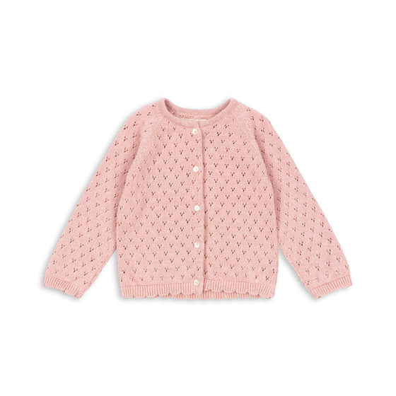 Konges Slojd HANNAH CARDIGAN MELLOW ROSE