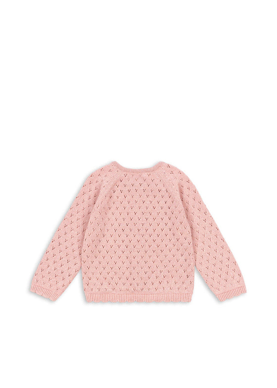Konges Slojd HANNAH CARDIGAN MELLOW ROSE