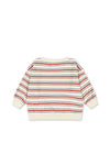 Konges Slojd Itty Rib Sweat Shirt Stripe Winds