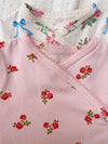 Konges Slojd LONG SLEEVED NEWBORN BODY ROSA PINK