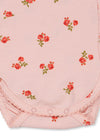 Konges Slojd LONG SLEEVED NEWBORN BODY ROSA PINK