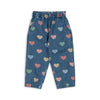 Konges Slojd MAGOT FRILL PANTS BON COEUR COLORE