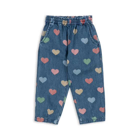 Konges Slojd MAGOT FRILL PANTS BON COEUR COLORE