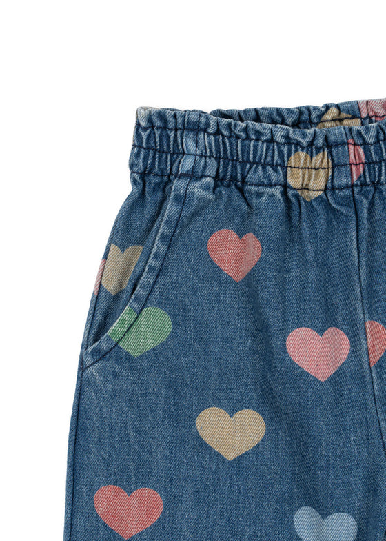 Konges Slojd MAGOT FRILL PANTS BON COEUR COLORE