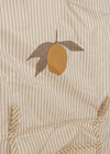 Mini Beach Tent Pop Up - Tea Stripe
