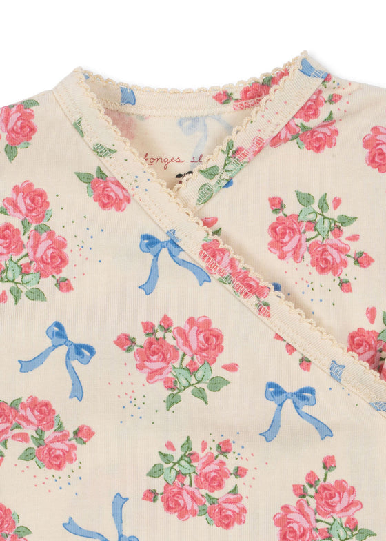 Konges Slojd NEWBORN ONESIE BELLA ROSITA