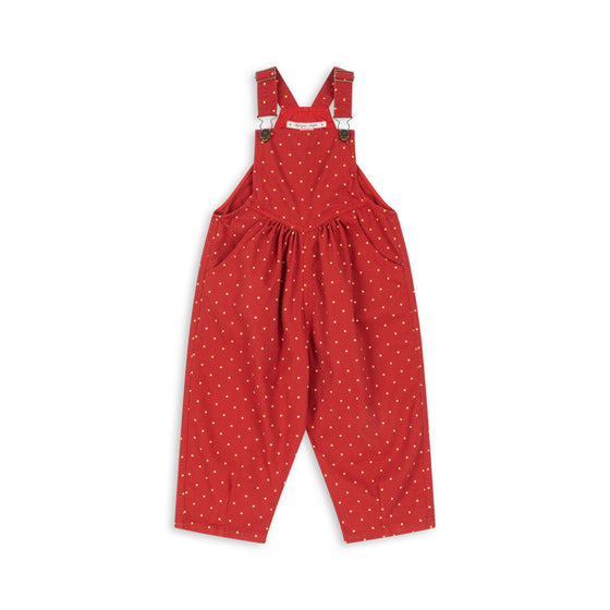Konges Slojd NOLA DUNGAREES STRAWBERRY DOT