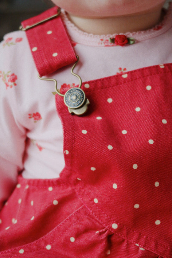 Konges Slojd NOLA DUNGAREES STRAWBERRY DOT