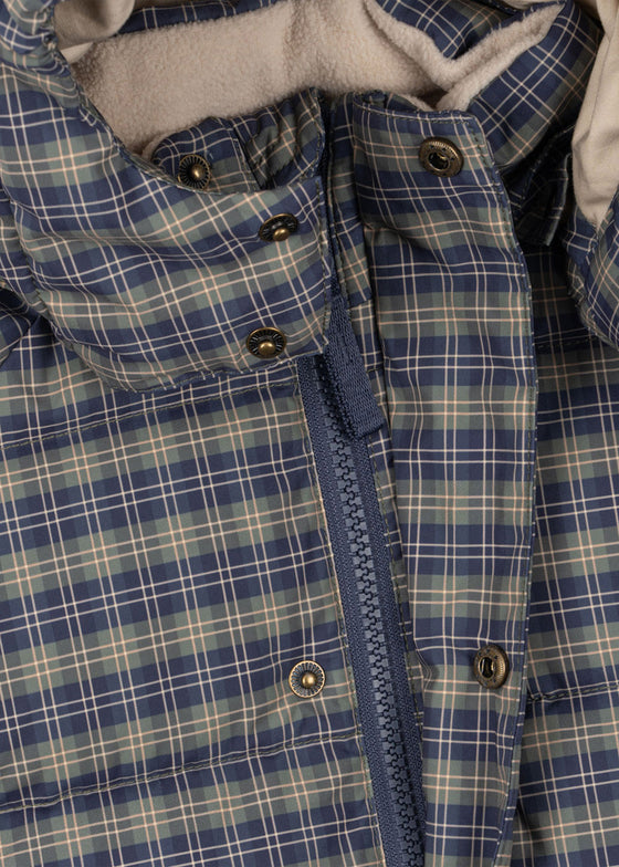 Konges Slojd NUKA DEUX JACKET LAUREL BLUE CHECK