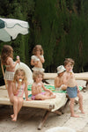 Konges Slojd Pomia Swimsuit Candy Rose Stripe