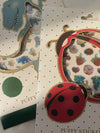 Konges Slojd Puffy Stickers Ladybug