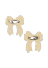 Konges Slojd SEQUIN BOW HAIR CLIP 2 PACK CAMEO ROSE