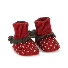 Konges Slojd STRAWBERRY KNIT BOOTIES