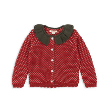  Konges Slojd STRAWBERRY KNIT CARDIGAN