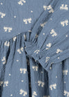 Konges Slojd VIDA DRESS BOUCLE BLUE