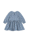 Konges Slojd VIDA DRESS BOUCLE BLUE