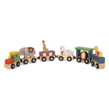  Konges Slojd WOODEN ANIMAL TRAIN