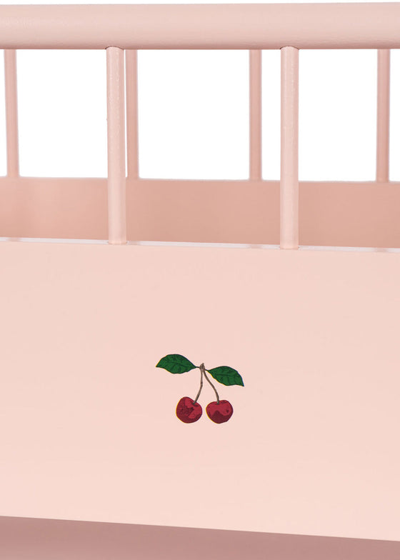 Konges Slojd WOODEN DOLL BED PINK