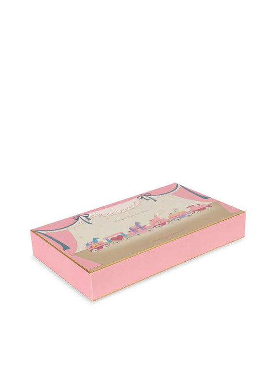 Konges Slojd WOODEN UNICORN TRAIN PINK