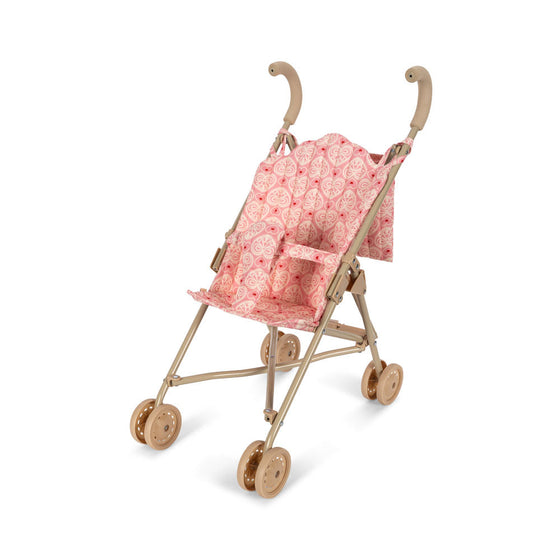 DOLL STROLLER - LACY PINK