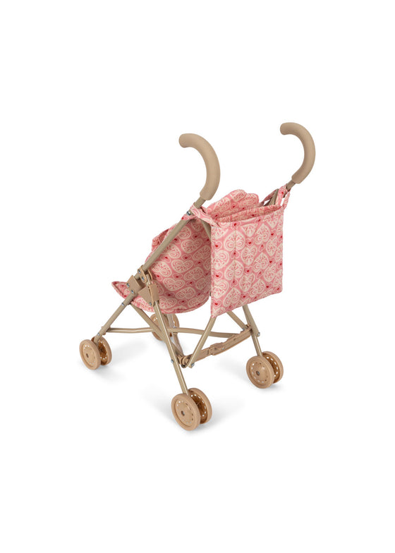 DOLL STROLLER - LACY PINK