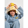 Liewood Amelia Reversible Sun Hat Flower Lemon Yellow