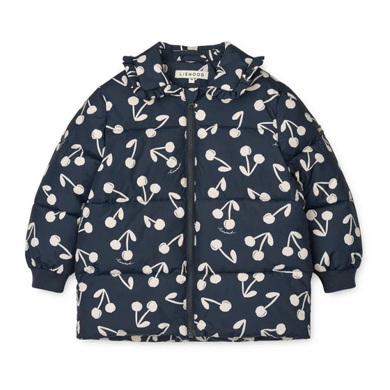 Liewood Anemone Long Jacket Cherry blossom Classic navy