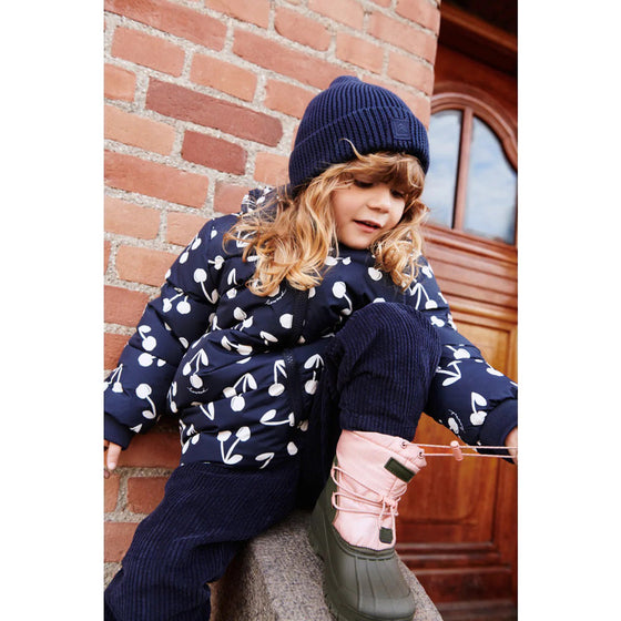 Liewood Anemone Long Jacket Cherry blossom Classic navy