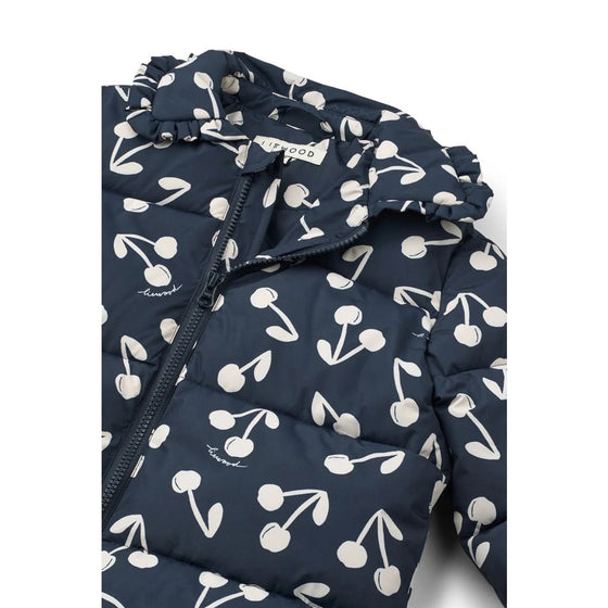 Liewood Anemone Long Jacket Cherry blossom Classic navy
