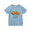 Liewood Apia Placement Shortsleeve T Shirt Tiger Beach Blue