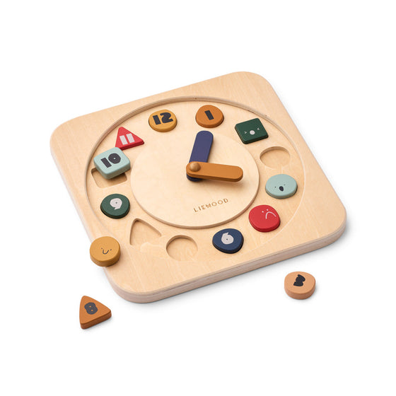 Liewood Karamo Moods and Time Wooden Activity Board