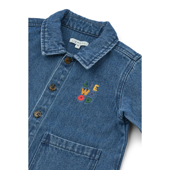 Liewood Kinsley Placement Denim Overshirt