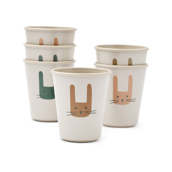 Liewood Lana Cup 6 Pack Bunny