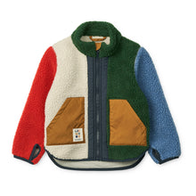  Liewood Noam Pile Jacket Garden green multi mix