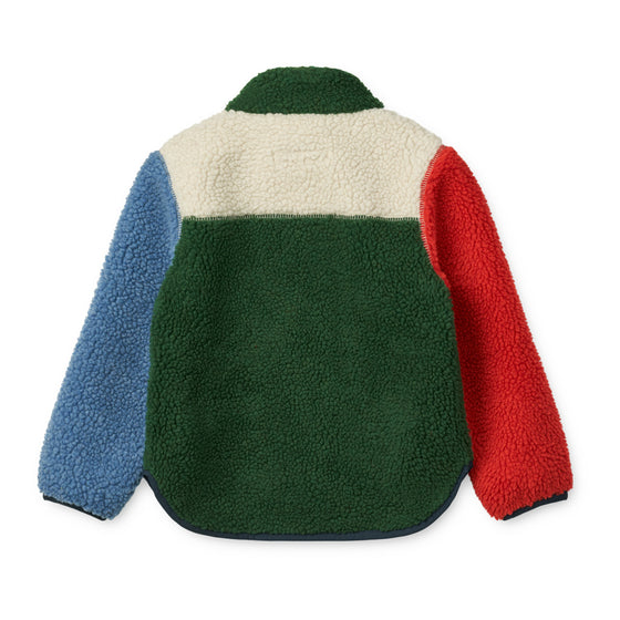 Liewood Noam Pile Jacket Garden green multi mix