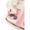 Liewood Noam Pile Jacket with Frill Spot Dot Sandy Rose Blush Mix