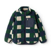 Nolan Pile Jacket - Mega Check/Bright Garden