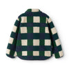 Nolan Pile Jacket - Mega Check/Bright Garden
