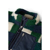 Nolan Pile Jacket - Mega Check/Bright Garden