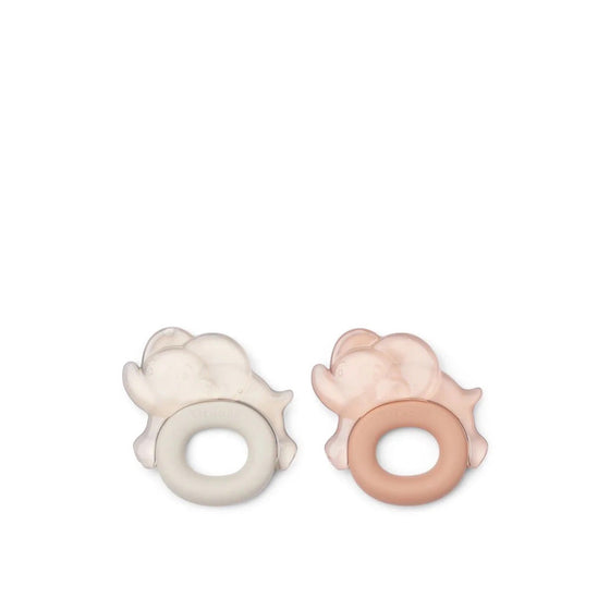 Liewood Rita Elephant Cooling Teether 2 Pack Pale tuscany