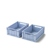 Liewood Weston Storage Box S Dusty lavender 2 pack