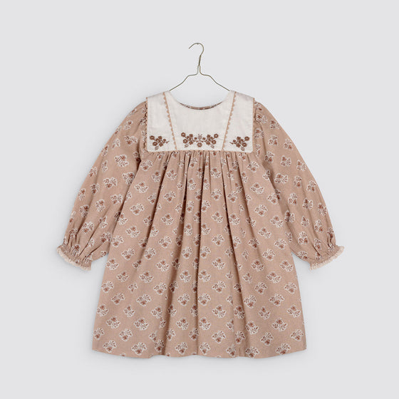 Little Cotton Clothes Della Dress Hollyhock Floral