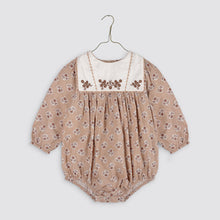  Little Cotton Clothes Eliza Romper Hollyhock Floral