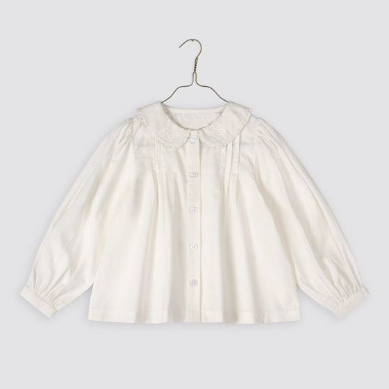 Little Cotton Clothes Ivy Blouse Off white